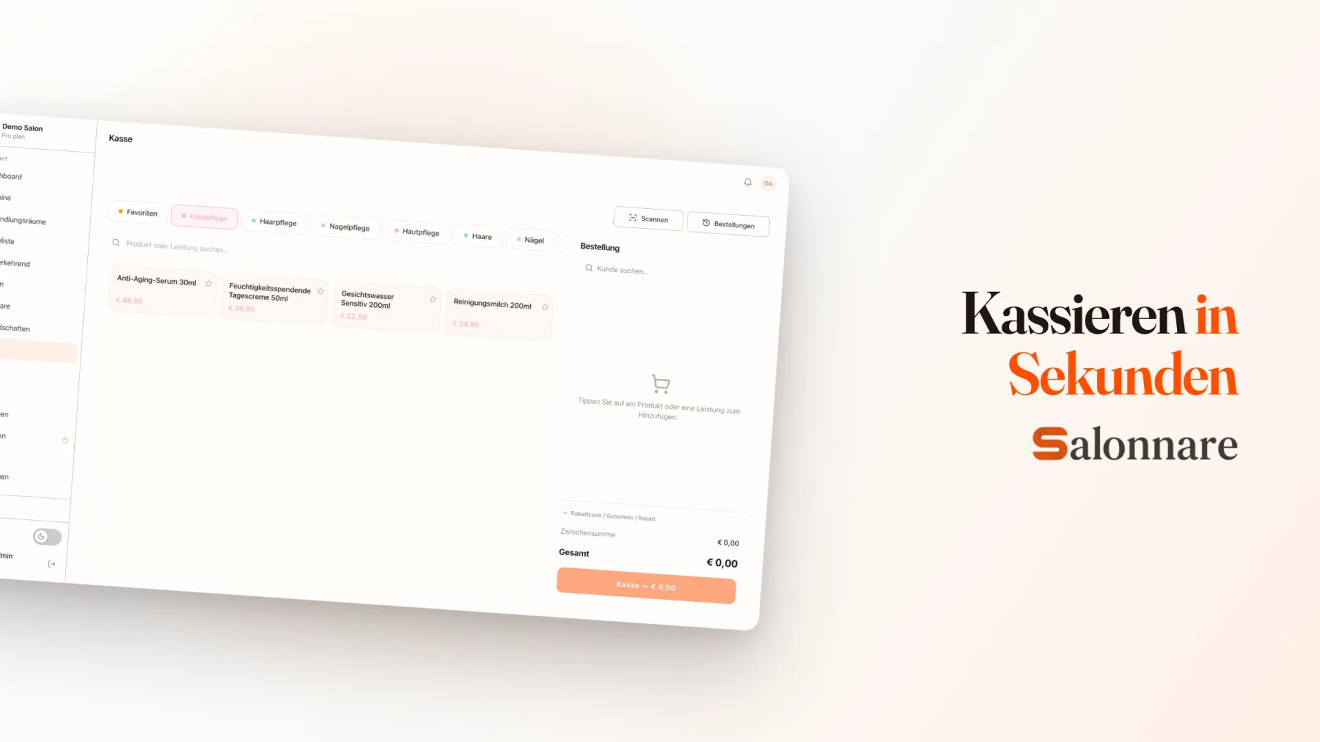 Direkt an der Kasse abrechnen